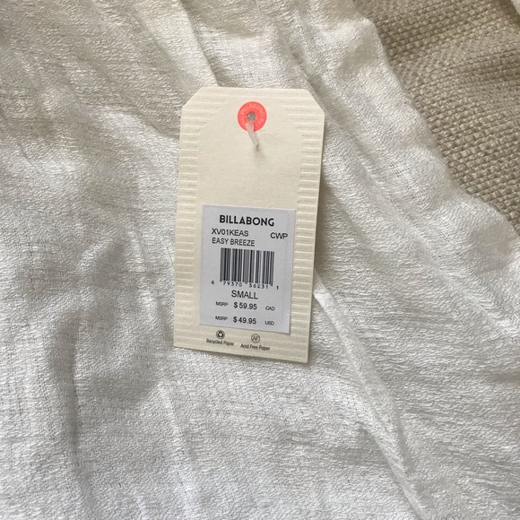 Billabong Swim Coverup - Picture 2 of 2